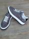 Чоловічі кеди Norman сірий колір, перфарація, в середині підкладка натуральна, верх натуральна шкіра, підошва піна 20240608T072535Z-001 фото 2