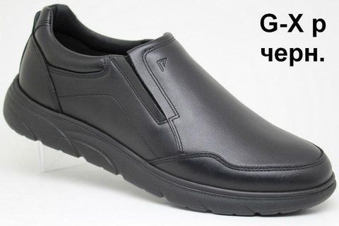Туфлі чоловічі Cloob shoes G-X із натуральної шкіри, розміри 40-45 G-X-40 фото