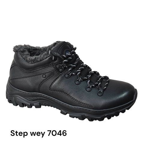 Зимові теплі чоловічі черевики Step Wey 253m із натуральної шкіри на хутрі, з прошитою підошвою 253 фото