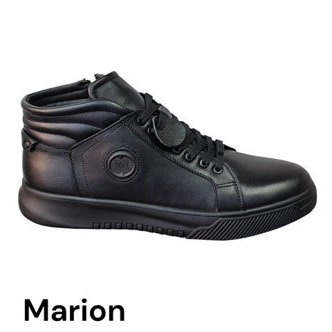 Черевики чоловічі шкіряні Marion 1430/1 на зиму, всередині шерсть натуральна набивна 1430/1 фото
