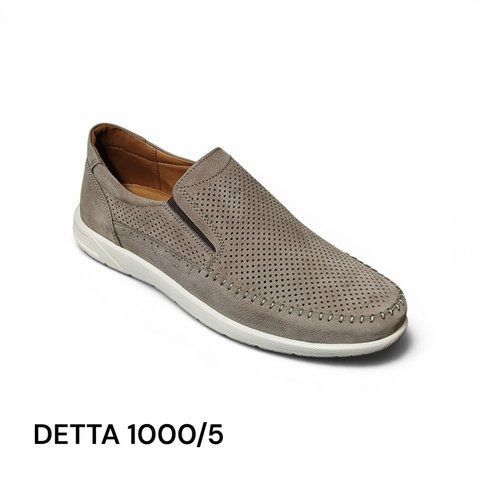 Чоловічі літні сліпони DEETA 1000/5M &mdash; стильні чоловічі мокасини для міста кольору лате 1000-40 фото