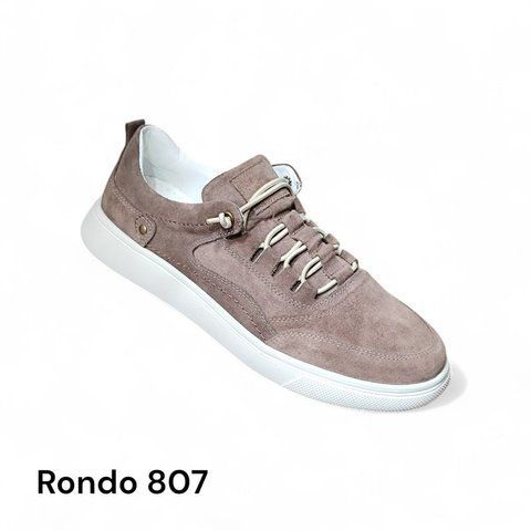 Комфортні чоловічі замшеві кеди Rondo 807, повсякденні та стильні, весна-осінь 807-40-3 фото