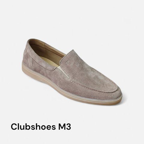 Лофери чоловічі Clubshoes M3 бежеві натуральна замша, повсякденні M3-40 фото