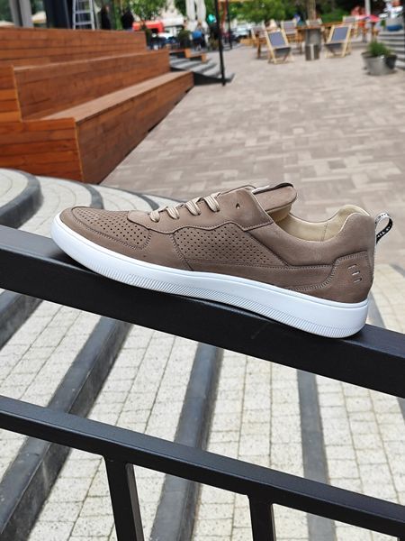 Чоловічі кеди Norman 209м, верх натуральна шкіра нубук, підкладка натуральна шкіра, підошва піна 20240608T072547Z-001 фото