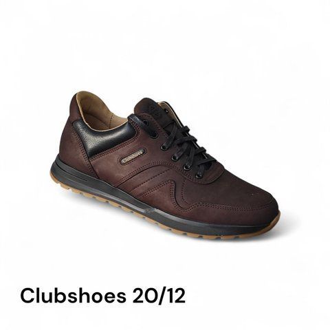 Чоловічі коричневі кросівки Clubshoes 20/12 натуральна шкіра, практичні 20-12-40 фото